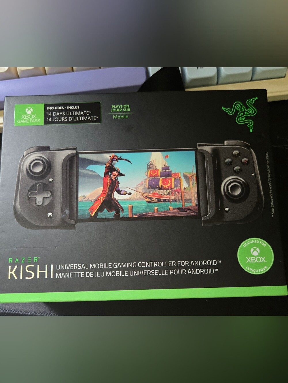 Razer Kishi Universal Android Mobile Gaming Controller - Black